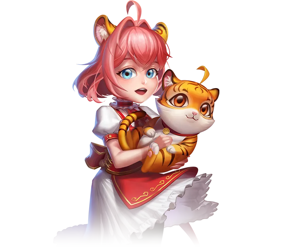 ATG tiger-girl character