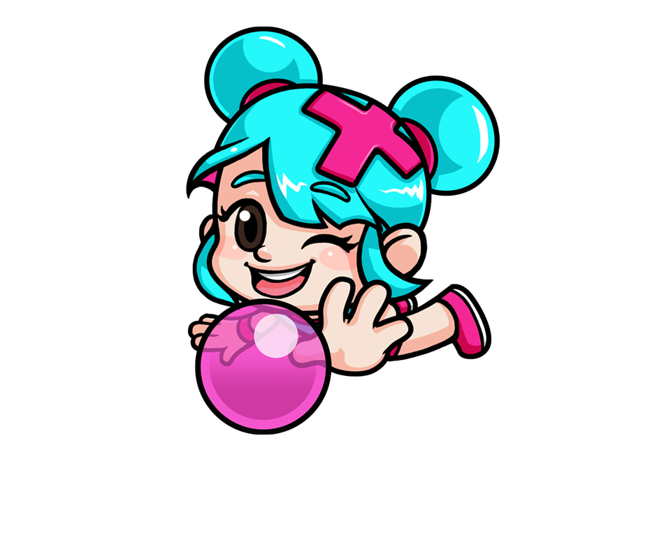 ATG bubble-gum character