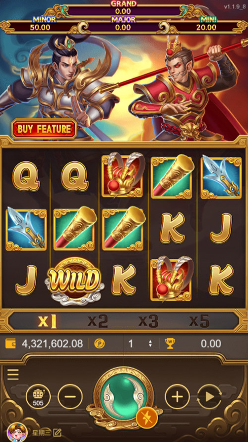 孫行者- ATG Agile Titan Games｜Storm of Seth Provider & iGaming solution